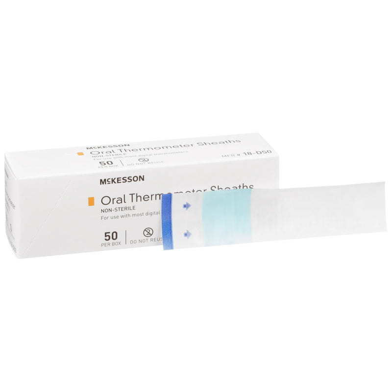 McKesson Digital Oral Thermometer Sheath -Box of 50