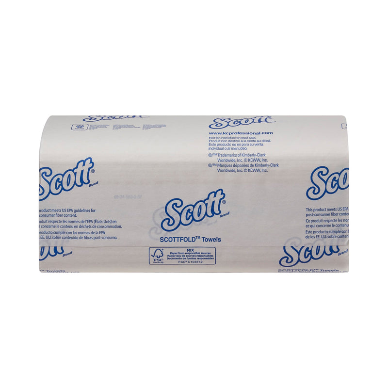 Scott Pro Scottfold Paper Towels Multi-Fold, 9.4 X 12.4 Inch, White -Case of 4375
