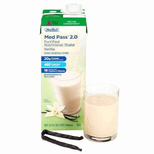 Med Pass 2.0 Ready to Use 32 oz. Carton Vanilla Nutritional Drink Promo picture