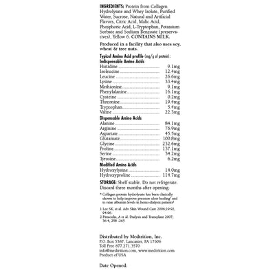 ProSource Plus Protein Supplement, Orange Crème, 32 oz. Bottle -Case of 4