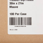 McKesson Exam Cape, Muave, 21 X 30 Inch -Case of 100