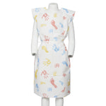 Graham Medical Products Pediatric Exam Gown, Tiny Tracks Print -Case of 50