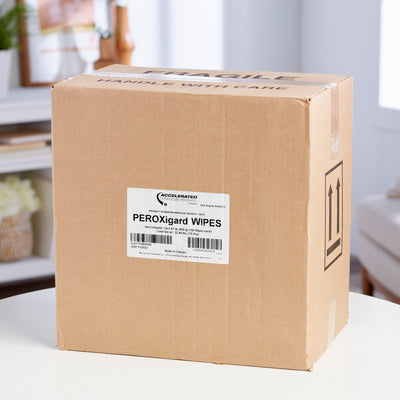 McKesson Hydrogen Peroxide Surface Disinfectant Wipes -Can of 160