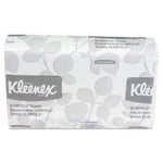 Kleenex Slimfold Towels, Absorbency Pockets, White, Single Ply -Case of 24