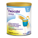 Neocate Junior Pediatric Amino Acid-Based Powdered Formula, Tropical, 14.1 oz. Can -Case of 4