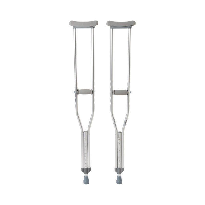 McKesson Adult Underarm Crutches, 5 ft. 2 in. - 5 ft. 10 in. -Case of 16