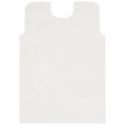 McKesson Deluxe Patient Exam Gown, One Size Fits Most, White -Case of 50