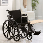 McKesson Lightweight Wheelchair Swing-Away Elevating Legrest, 18 Inch Seat Width -Each