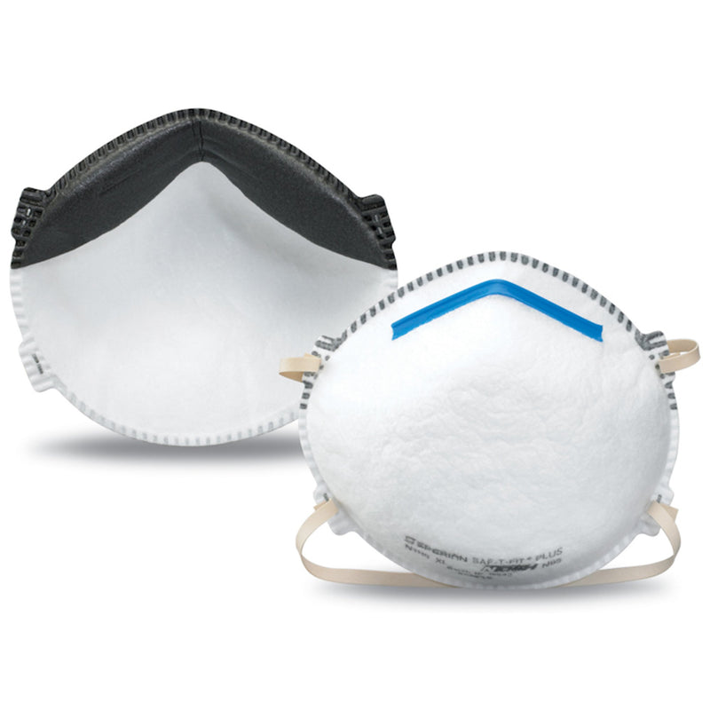 SAF-T-FIT Plus Particulate Respirator Mask, Medium/Large -Box of 20