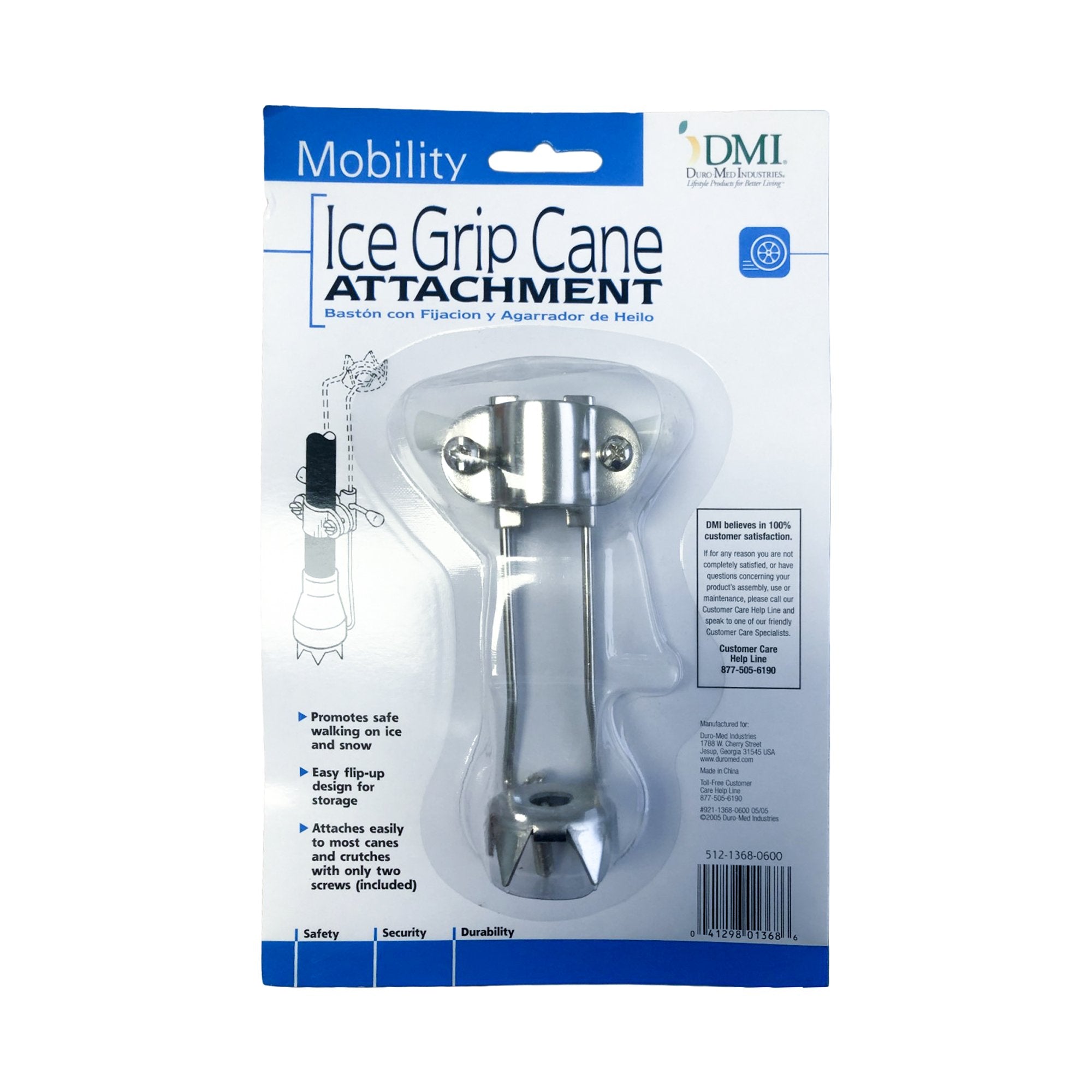 Duro-Med Industries Cane Ice Grip Tip -Each