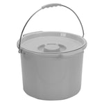 drive Commode Bucket, 12 Quart -Case of 12