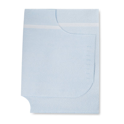 McKesson Exam Cape, Blue, 21 X 30 Inch -Case of 100