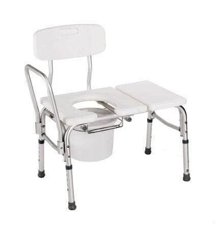 Carex Bath Commode Transfer Bench -Each