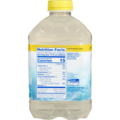 Thick & Easy Hydrolyte Honey Consistency Thickened Water, Lemon, 46 oz. Bottle -Case of 6