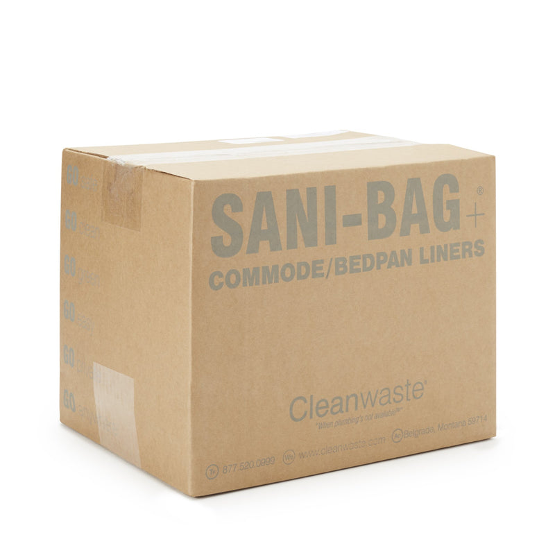 Sani-Bag+ Commode Liner -Case of 200
