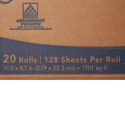 Scott Kitchen Paper Towel, 128 perforated sheets per roll -Case of 20