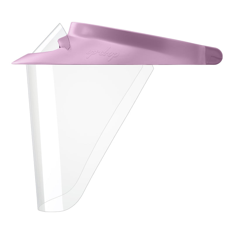 ABS Face Shield Kit, Medium, Pink -Each