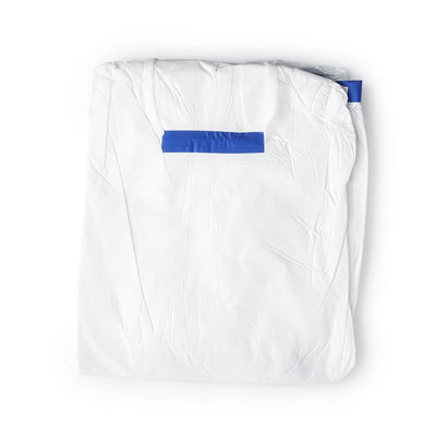 TrueCare Biomedix Chemotherapy Procedure Gown, One Size Fits Most White Sterile ASTM F739-12 Disposable -Carton of 50