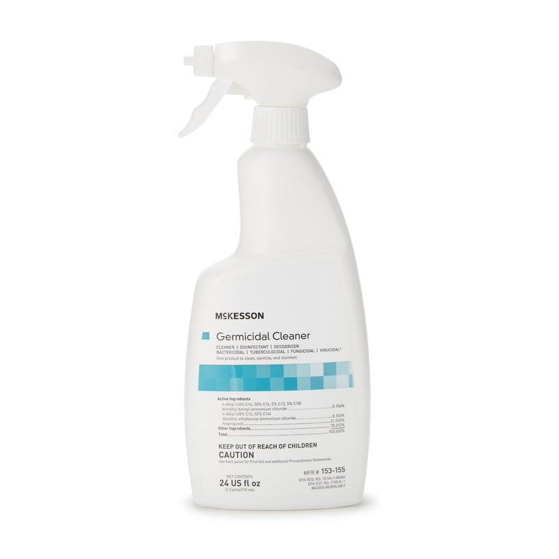 McKesson Germicidal Surface Disinfectant Cleaner, 24 oz. Trigger Spray Bottle -Case of 6