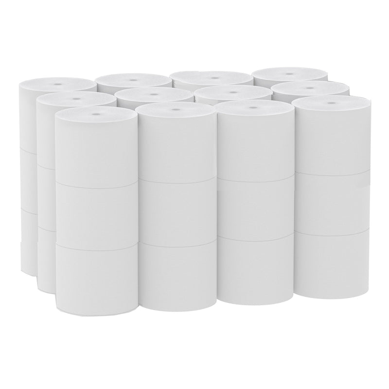 Scott Essential Toilet Tissue, 2-Ply, Standard Size, Coreless Roll -Case of 36