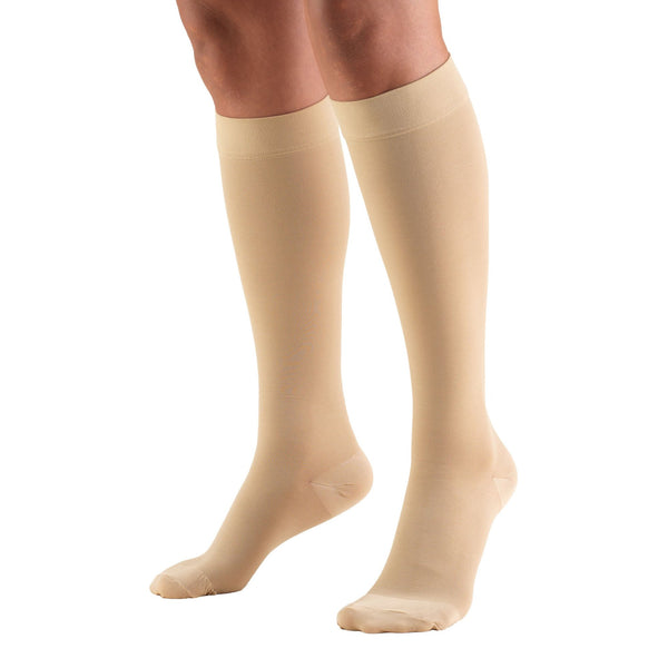 Truform Compression Stocking Knee High, X-Large, Beige -Each
