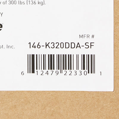 McKesson Lightweight Wheelchair Swing-Away Footrest, 20-Inch Seat Width -Each