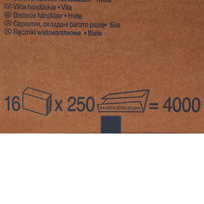 Scott Essential Multi-Fold Paper Towel -Case of 16