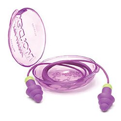 Ear Plugs Rockets Corded One Size Fits Most, Purple / Green -Box of 50