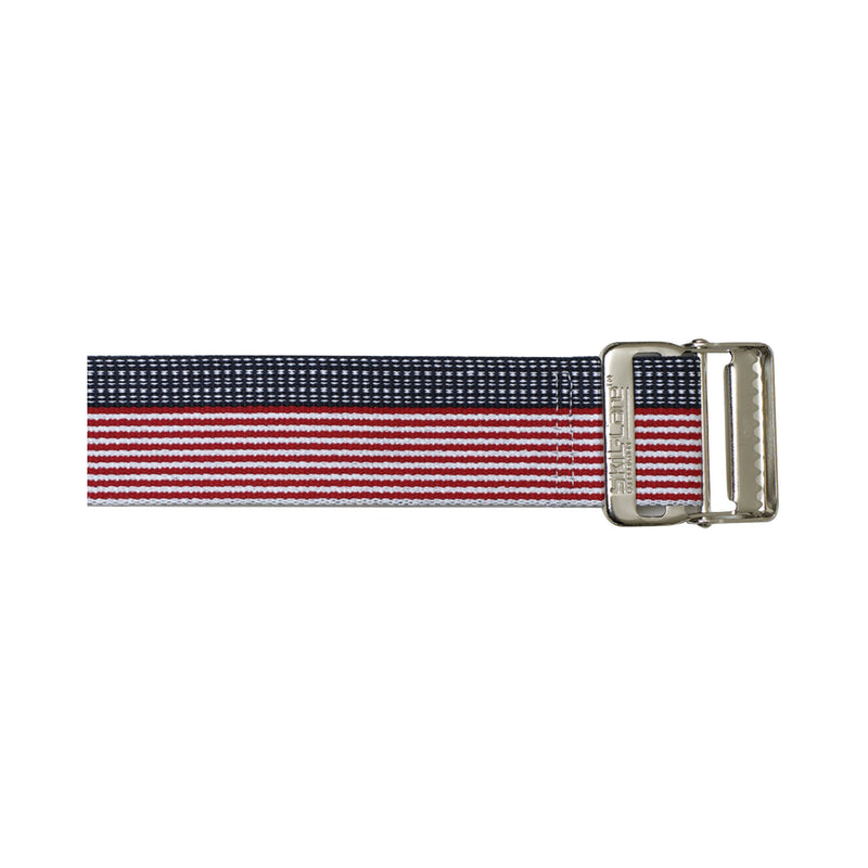 SkiL-Care Heavy-Duty Gait Belt with Metal Buckle, Stars & Stripes, 72 Inch -Each