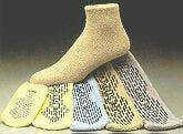Care-Steps Double Tread Slipper Socks, Large -Case of 48