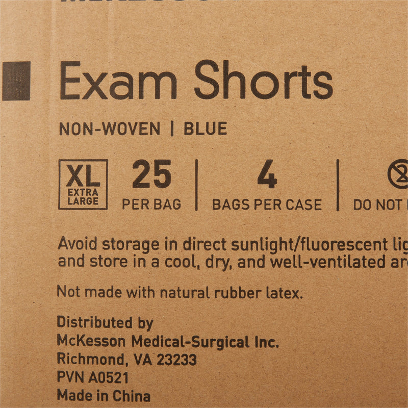 McKesson Patient Exam Shorts, X-Large -Bag of 25