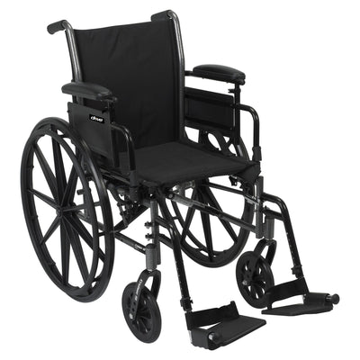 McKesson Lightweight Wheelchair Swing-Away Footrest, 16 Inch Seat Width -Each