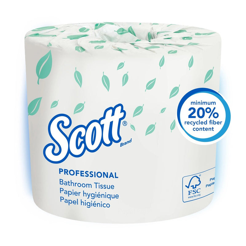 Scott Essential Toilet Tissue, -Case of 80