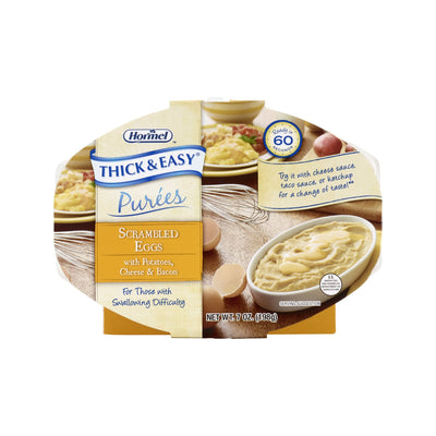 Thick & Easy Purées, Scrambled Eggs / Potatoes Purée, 7 oz. Tray -Case of 7