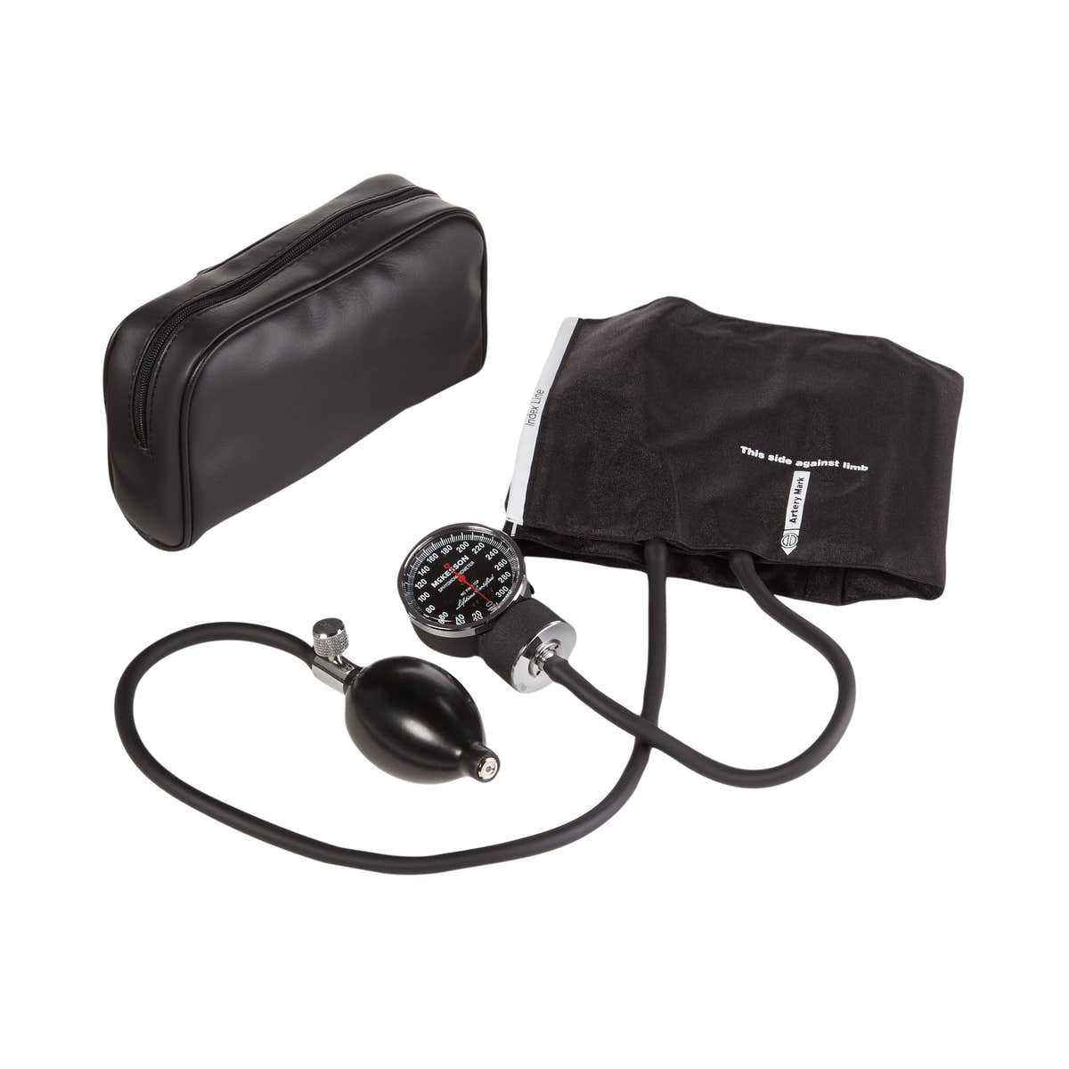 McKesson LUMEON 2-Tube Aneroid Sphygmomanometer with Cuff -Box of 1