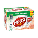 Boost High Protein Nutritional Drink, Strawberry, 8 oz. Bottle -Pack of 12