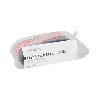 McKesson Gait Belt, 60 Inch, Stars and Stripes -Case of 48