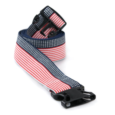 McKesson Gait Belt w/ Derlin Buckle, 60 Inch, Stars and Stripes -Case of 48