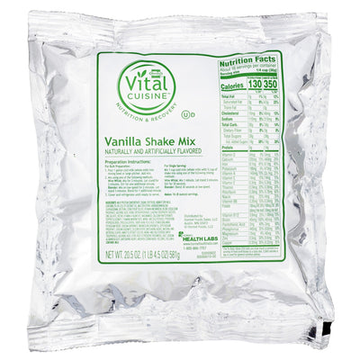 Hormel Solutions Super Shake Mix, Vanilla, 20.5 oz. Packet -Case of 6
