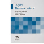 McKesson entrust Digital Oral Thermometer -Box of 25