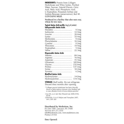 ProSource Plus Protein Supplement, Berry Punch, 32 oz. Bottle -Case of 4