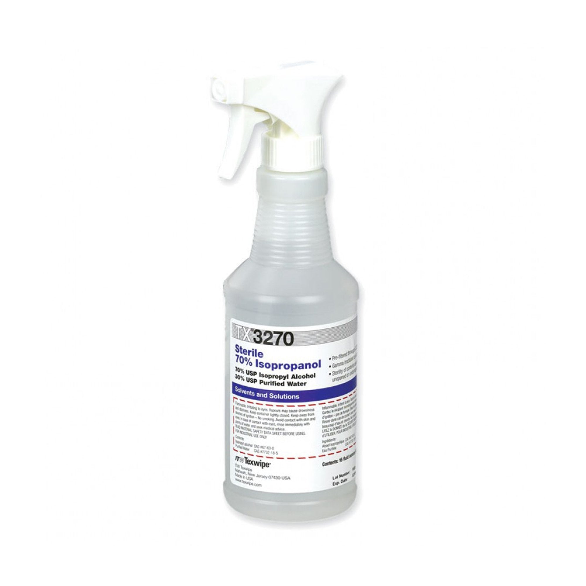 Texwipe Surface Disinfectant Cleaner, 16 oz Trigger Spray Bottle -Case of 12 Texwipe Surface Disinfectant Cleaner, 16 oz Trigger Spray Bottle -Case of 12