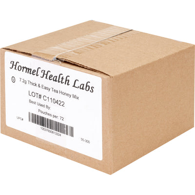 Thick & Easy Honey Consistency Beverage Thickener, Decaffeinated Tea, 0.25 oz. Packet -Case of 72