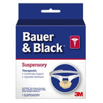 Bauer & Black Suspensory with Leg Straps, Large -Each