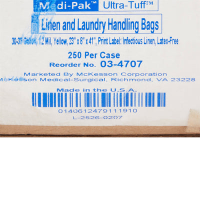 ULTRA-TUFF Chemotherapy Linen Bag -Case of 250