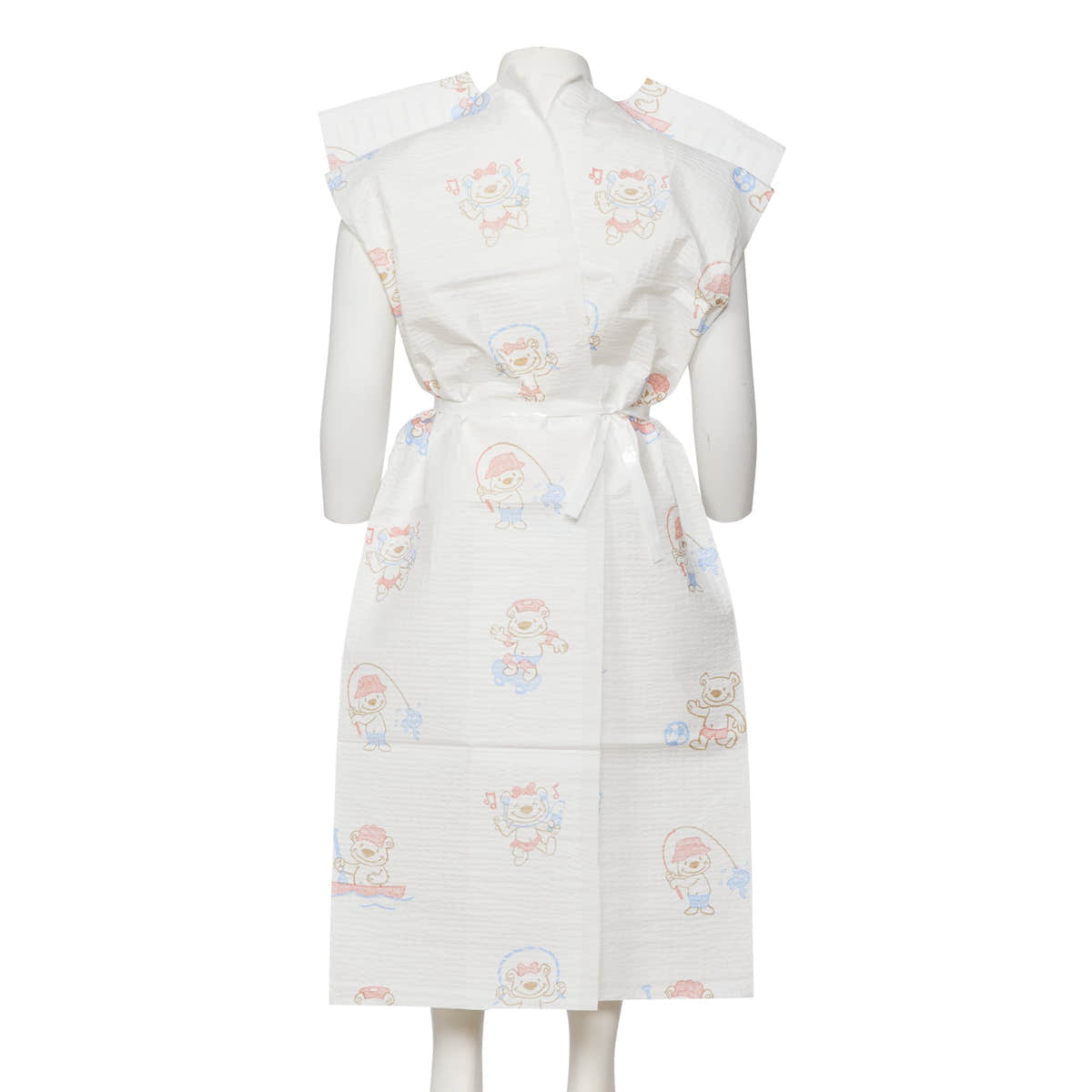 Graham Medical Products Disposable Patient Exam Gown, Child Size, Activity Bears Print -Case of 50
