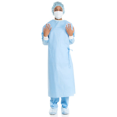 ULTRA Non-Reinforced Surgical Gown with Towel, Small -Case of 34