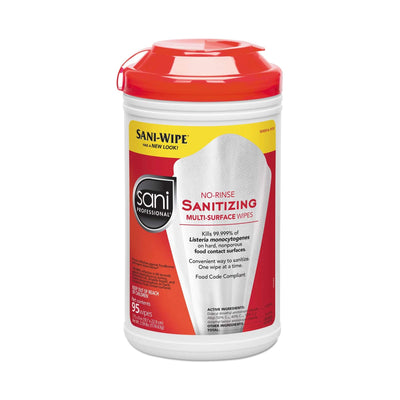 Sani Professional No-Rinse Surface Cleaner/Sanitizer -Case of 6