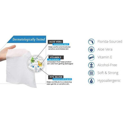 Abena Scented Pre-Moistened Cleansing Wipes, Soft Pack - 1065805_CS - 3