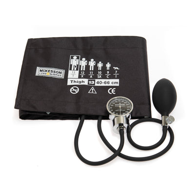 McKesson LUMEON Pocket Aneroid Sphygmomanometer, Large Cuff -Case of 12